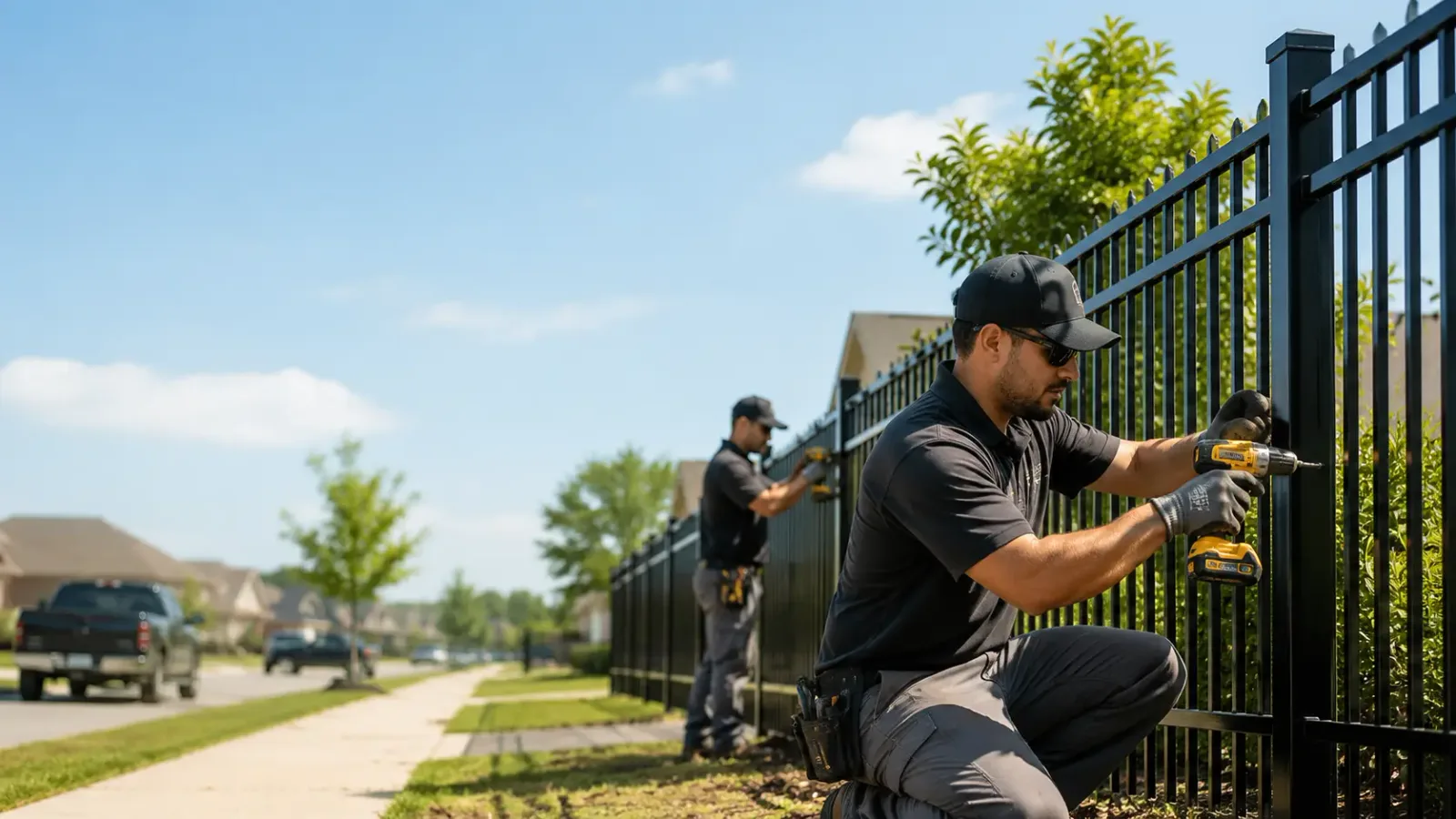 Metal Fence Installation in Leflore, OK